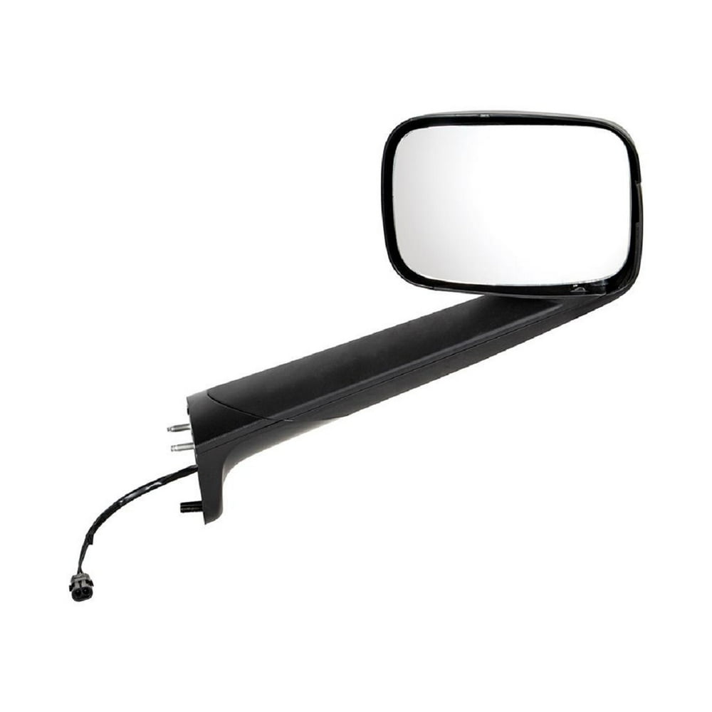 Black Hood Mirror With Heated Lens 20182020 Freightliner Cascadia