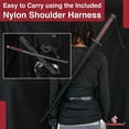 thumbnail image 5 of Armory Replicas Final Foam Ninja Katana Sword with Nylon Back Sheath – 42.5" LARP Cosplay Replica with Chain Accent, 5 of 11