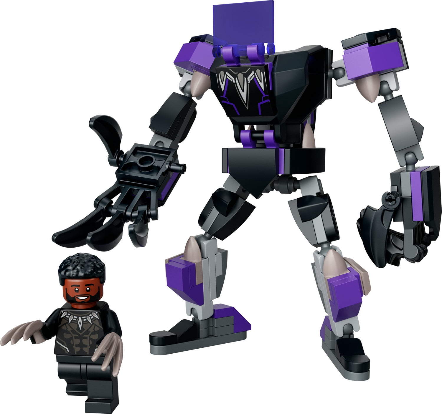 LEGO Marvel Black Panther Mech Armor 76204 Building Kit; Collectible Mech and Minifigure for Super-Hero Kids Aged 7+ (124 Pieces)