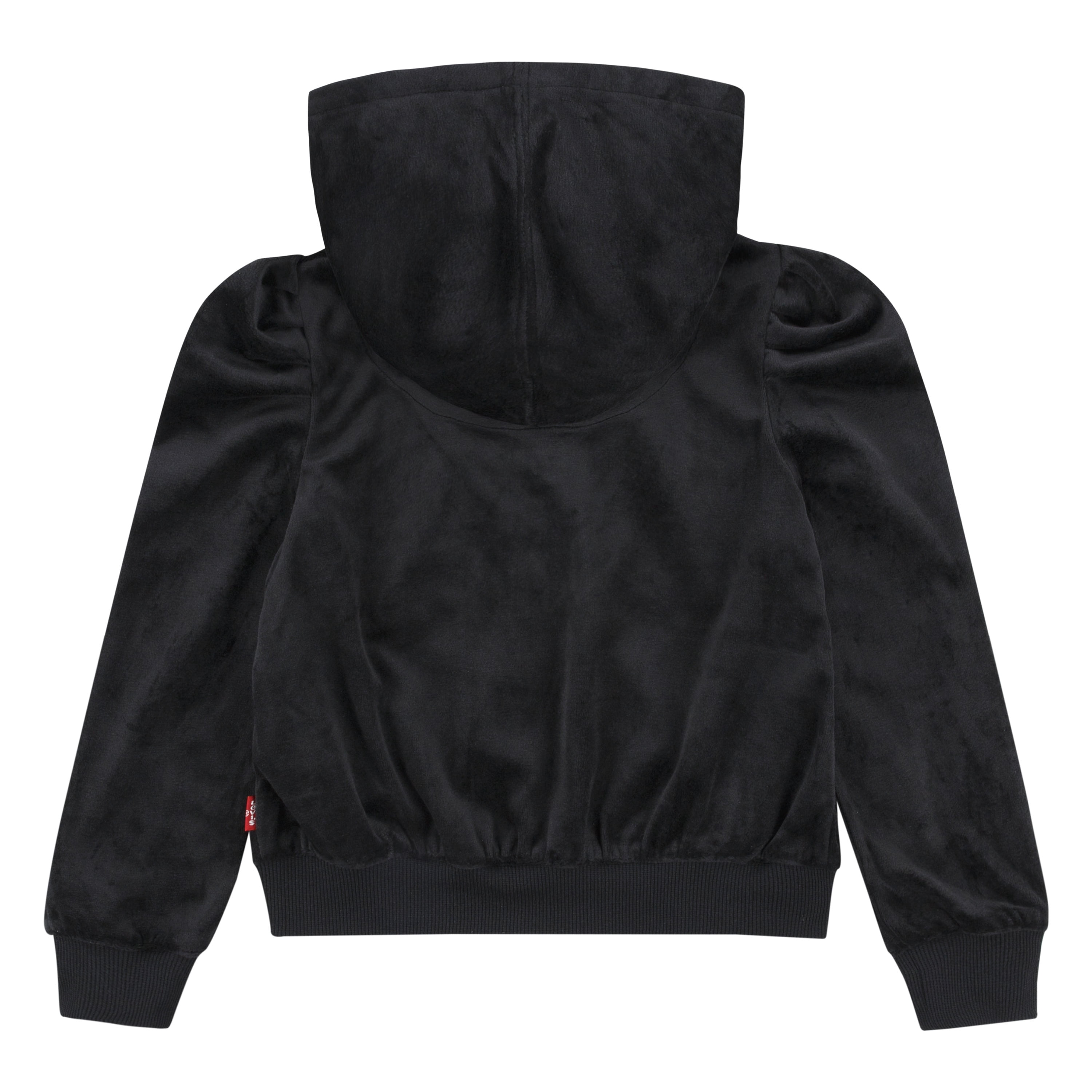 Levi Girls Full Zip Velour Hoodie, Size 4-6X