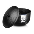 thumbnail image 1 of Soporte para manguera de jardín Monarch Abode 100 pies, metal negro, 1 of 8