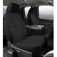 thumbnail image 1 of Fia Seat Cover SP88-38 BLACK Seat Protector; 40/20/40 Split Bench Seat With Non-Removable/Adjustable Headrests; Polycotton; Black; For One Row, 1 of 3