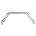 thumbnail image 2 of Gwen 13/16" Double Bay Window curtain rod Adjustable 20"-36", 38"-72" - Satin Nickel,(ABay-62-5D), 2 of 4