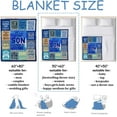 thumbnail image 5 of to My Son Blanket from Mom, Son Gifts from Dad, Birthday Gifts for Son from Mom, Son Gift Ideas for Graduation for Son Flannel Throw Blanket 60"x50", 5 of 6