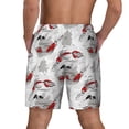 thumbnail image 4 of Haiem Koi Fish Mens Swim Trunks with Compression Liner 2 in 1 Swimming Shorts Stretch Swimwear Quick Dry,Board Shorts-XX-Large, 4 of 9