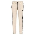 thumbnail image 2 of Homme + Femme Men's Signature Track Jogger Sweatpants (Small, Cream), 2 of 6