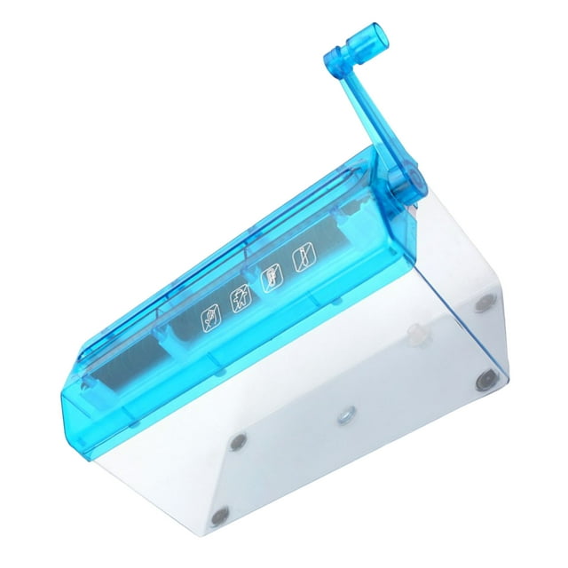 Paper Shredder,Paper Shredder Plastic Manual Shredder Shredder Time-Tested Durability