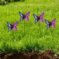thumbnail image 6 of Cute Butterfly Metal Garden Stake, 12'' Outdoor Butterflies Spike for Garden Lawn Yard Decor, 6 of 6