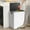 White, variant on Kselythan 60 Liter / 16 Gallon Step Dual Trash Can,Rectangular Hands-Free Step Trash Can,Recycle Bins with Lid,2 Removable Wastebusket,Step Pedal,Large Stainless Steel Double Trash Bin for Kitchen