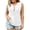 C252/White, variant on XIYON Tank Tops For Women Elegant Solid Color Sleeveless Button Front Pocket Tank Top For Lightweight Casual Surplice Design Fashion Clothing