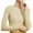 Beige, variant on MSJUHEG Womens Long Sleeve Tops Turtleneck Sweater Women Polyester Round Neckline Pullover Style Long Sleeves Lightweight Women'S Sweaters Beige L