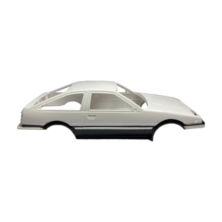 1/18 RC body shell upgrade RC Car Body Shell for 1/18 Scale RC Car Black with white