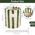 thumbnail image 2 of Wekvgz 1pack Ceramic Coffee Mug with Sip Hole Espresso Cup 10oz with Straws Retro Hand Painted Striped Porcelain Coffee Tea Cup Cappuccino Latte Mug for Kitchen Dining Travel（Green）, 2 of 12