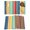 Multicolor, variant on Yellow Green Stripe Placemats Set of 12, Modern Abstract Art Vertical Striped Placemats for Dining Table, Place Mats for Kitchen Tabletop, Waterproof Wipeable Dining Table Mats Set