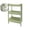 Green, variant on Rectangular 3-Tier Storage Rack, Plastic Storage Shelves, Storage Shelf Organizer for Home, Garage, Basement, Laundry, Utility Room