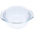thumbnail image 1 of Glass Casserole with Lid Covered Glass Casserole Dish with Handles Microwave Safe Glass Bowl, 1 of 4