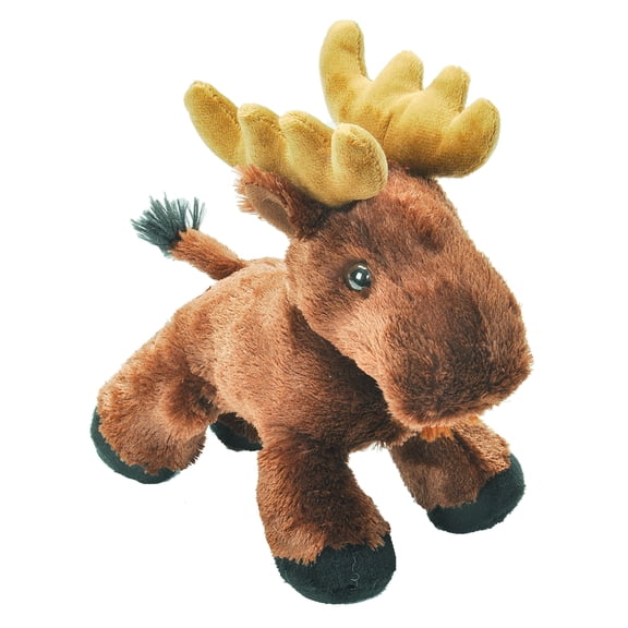 Wild Republic Stuffed Animal, Plush Toy, Gifts for Kids Toy, Moose Plush, Hug’Ems 7 Inches