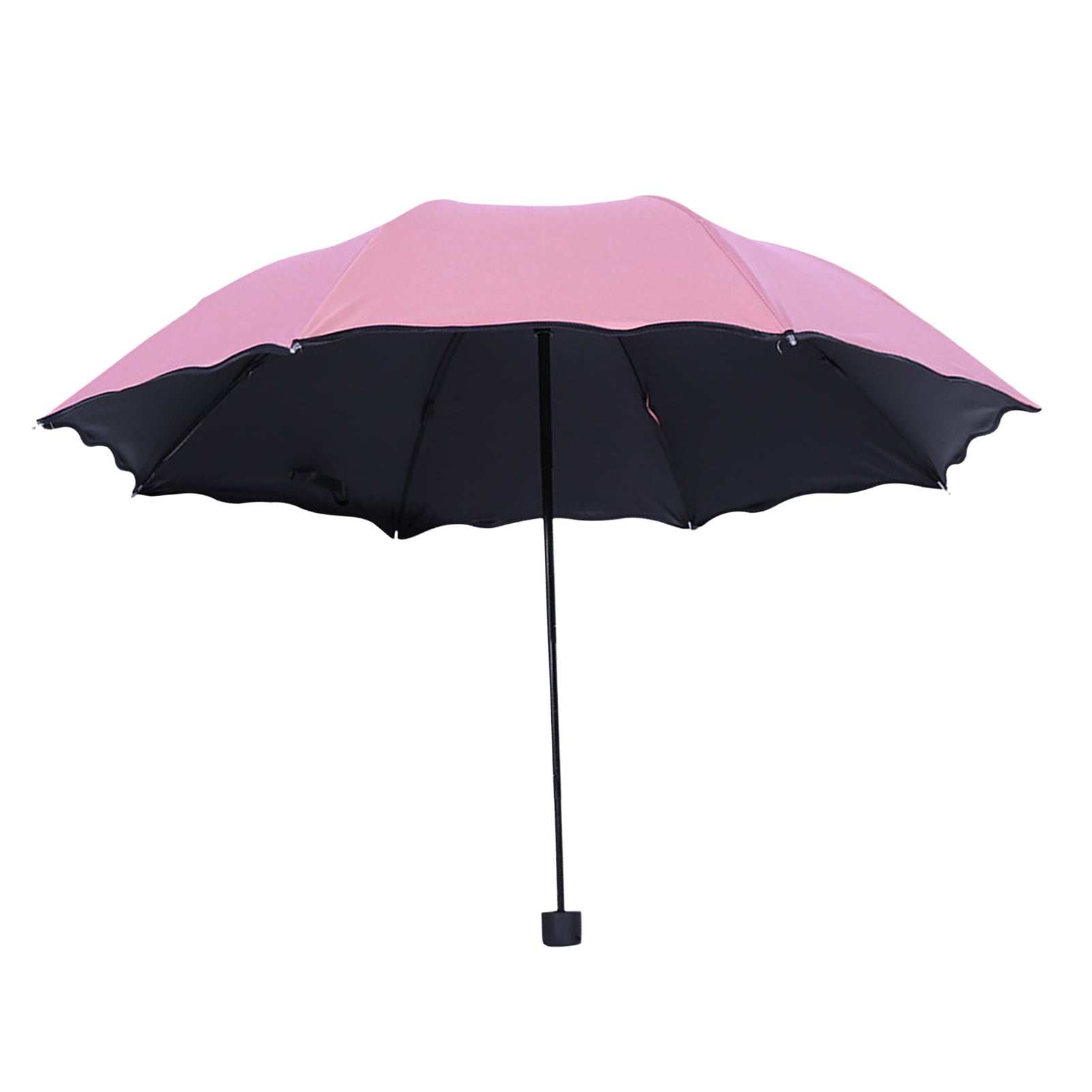 Umbrella Automatic Personality Rain and Rain Dual-use Umbrella 8 Bone Umbrella Stand Three Fold Reinforcement Folding Umbrella 