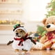 thumbnail image 4 of Teissuly Christmas Decor Pet Costumes Christmas Snowman Costumes Spooky Transformation Dog Clothes Cats Pet Costumes Teissuly WER202310165759, 4 of 5