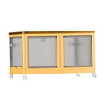 thumbnail image 2 of Armario de ropa portátil, plegable, independiente, para guardar ropa amarillo, 2 of 9