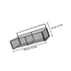 thumbnail image 2 of unbranded 1Jgo Organizador De Pared Negro Para Y Cocina Con Estante Resistente Y Sin Necesidad De Perforar, 2 of 8