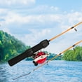 thumbnail image 4 of WXLCISI Pocket Fishing Rod 19.7 Inch Mini Light Ice Fishing Rod Comfort Handle Travel Fishing Pole For Saltwater Freshwater Fishing For Man Outdoor Portable Super Short Fishing Rod, 4 of 4