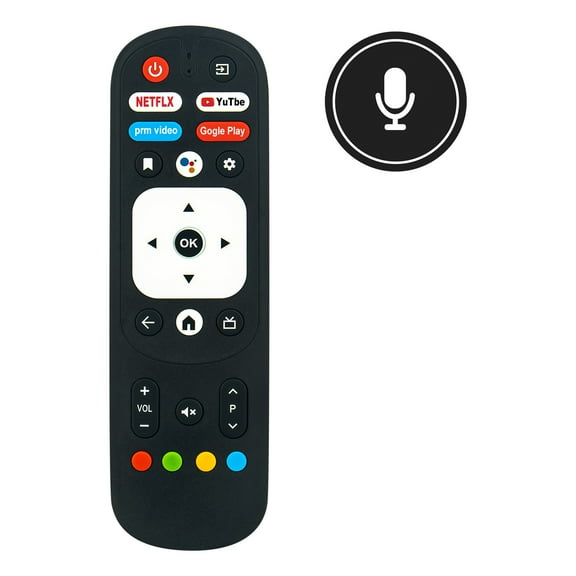 Allimity RM-C3287 Voice Replaced Remote Control Compatible with JVC Smart TV 50PFL5766 65PFL5504/F7 65PFL5704/F7 65PFL5766/F7 65PFL5604/F7 RM-C3287 RMC3287