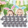 thumbnail image 6 of 20pcs Mini Bunny Doll Toy Set for Easter Decorations - Perfect for Parties, Gifts, and Rewards, High-Quality Plush Bunnies, Fun Playtime Activities, 6 of 7