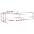 thumbnail image 2 of vidaXL Garden Planter White 70.9"x12.2"x12.2" Solid Wood Pine, 2 of 10