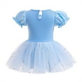 thumbnail image 4 of QEFJNO 6-24M Baby Girls Princess Dress Up Clothes Birthday Romper Tutu Dress w/Headband Halloween Christmas Party Outfits, 4 of 8