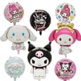 thumbnail image 4 of Sanrio-Globo de Anime Kawaii para niños, Hello Kitty, Kuromi Melody, Cinnamoroll, decoraciones de fiesta de feliz cumpleaños, regalos para niños, 4 of 4