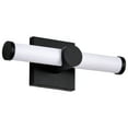 thumbnail image 5 of Nuvo Lighting Bowman 12 Inch LED Vanity Matte Black Acrylic Lens, 5 of 5