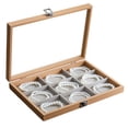 thumbnail image 2 of YAOMOBB Storage Display Holder Jewelry Storage Box with Transparent Lid Large Capacity Multi compartment Jewelry Organizer Case, 2 of 7