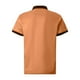 thumbnail image 5 of Mens Manga Corta Botón Abajo Camisas Primavera Verano Raya Horizontal Color Bloqueado Solapa, Transpirable Punto para el Golf, 5 of 9