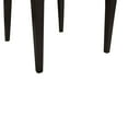 thumbnail image 4 of Faye Set of 2 Black and Gray Upholstered Solid Wood Cushioned Accent Chairs 19"x22.5"x33.5", 4 of 11