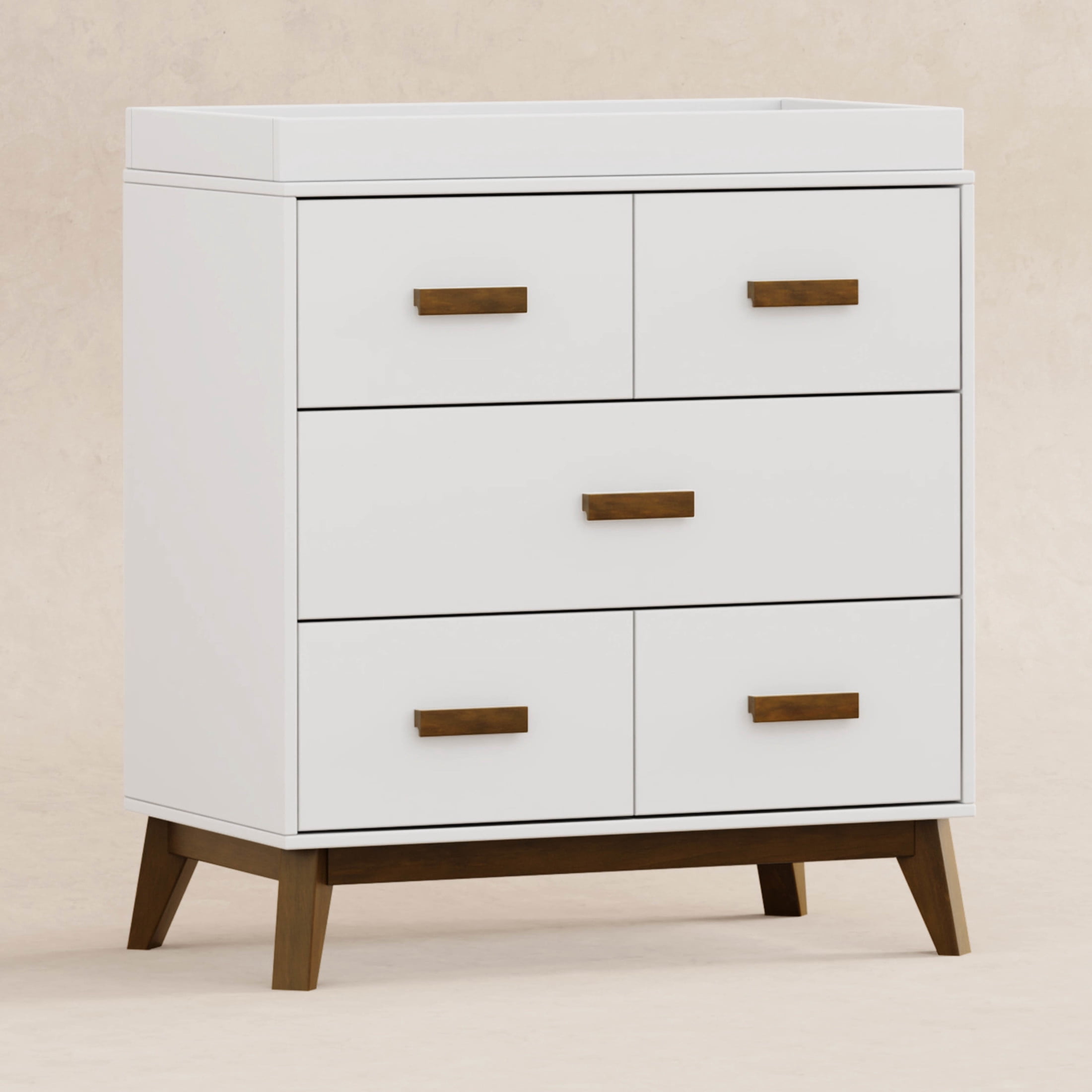 Babyletto Scoot 3-Drawer Compact Changer Dresser with Removable Changing Tray (34")