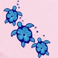 thumbnail image 2 of CafePress - Blue Hibiscus Honu Turtles Body Suit - Baby Light Bodysuit, Size Newborn - 24 Months, 2 of 4