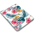 thumbnail image 1 of KSK KAISHEK Protective Case Hard Cover Compatible 2018 - 2022 Release Newest MacBook Air 13 inch with Retina Display USB Type-C Model: A1932 A2179 A2337 m1 Flowers 205 + Black Keyboard Cover, 1 of 5