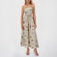 thumbnail image 1 of WILLBEST Vestidos Casuales para Mujer con Curvas, Vestido Informal con Tirantes, Estampado A La Moda y Espalda Ahuecada Mediana, 1 of 3