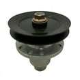 thumbnail image 2 of Spindle Assembly with Pulley Replaces eXmark Spindle 103-1183, Pulley 1-653099. for Lazer Z with 44" Deck, 6" OD Pulley (1), 2 of 3