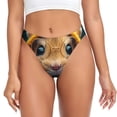 thumbnail image 1 of Fotbe Modern Yellow Sweater Guinea Pig Tanga Sin Costuras para Mujer con Estampado – Panties Invisibles, Transpirables y Cómodos para Uso Diario-Small, 1 of 6