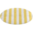 thumbnail image 5 of Yellow And White Vertical Stripes Round Carpet Circle Rug Outdoor Patio Area Rug Washable Large Area Rugs Hallway Room Decor Fitness Mats, 5 of 8