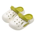thumbnail image 3 of Krdevn Kids' Solid Color Clogs Lightweight Breathable Hollow Out Non-Slip Summer Beach Slip-On Casual Sandals,Sizes 5-6 Years, 3 of 4