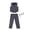 3PCS Blue, variant on Youth Kids 3-Piece Formal Suits Outfit for Boys Gentleman Dress Spring Fall Outfit for Toddler Baby Vest Pants Bowtie Suits 1-14 Years Old