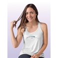 thumbnail image 2 of Cetacea Narwhal Racerback Tank Women -June Erica Vess Designs, Female XX-Large, 2 of 4