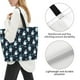 thumbnail image 3 of Disketp Christmas Gnome blue Bolsa Tote Estampada para Mujer, Bolso de Hombro y de Mano para Compras y Viajes, 3 of 8