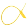 thumbnail image 2 of 100Pcs 37cm Plastic Disposable Zip Ties Self locking Tie Suitcase Shoes Bag Label Tag (Yellow), 2 of 7