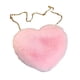 thumbnail image 1 of Bolso bandolera con forma de corazón, ideal para reuniones de oficina al aire libre. rosa claro, 1 of 9