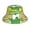 Cartoon Frog, variant on Cartoon Frog Reflective Double-Sided Bucket Hat, Sun Hat, Soft and Breathable for Gardening, Beaching, Camping, Hiking, Fishing