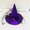 Purple, variant on Womens Pointed Witch Hat, Wizard Cap Party Makeup Prop Black Sizes One Size